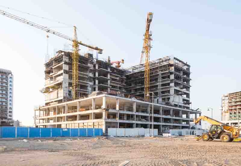 The structure of Dubai's Azizi Shaista is complete. The structure of Dubai's Azizi Shaista is complete.