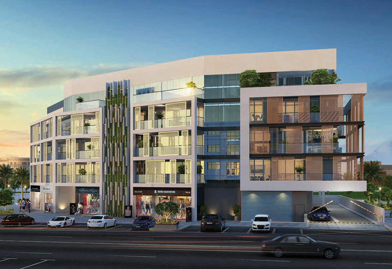 Rendering of Azizi Gardens. Rendering of Azizi Gardens.