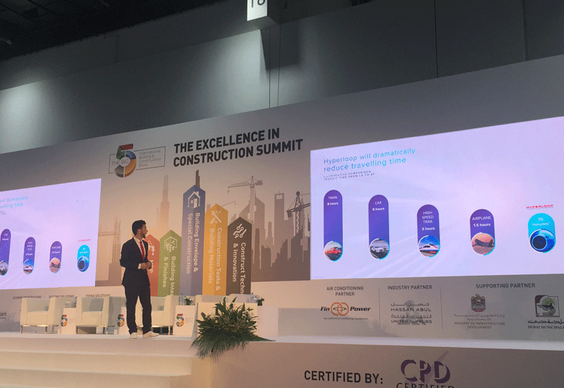Bibop Gresta, chairman and co-founder of Hyperloop Transportation Technologies, was a speaker at The Big 5 2017's Excellence in Construction Summit. Bibop Gresta, chairman and co-founder of Hyperloop Transportation Technologies, was a speaker at The Big 5 2017's Excellence in Construction Summit.