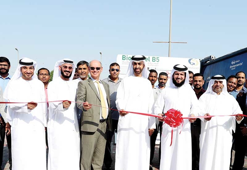 Top Imdaad officials at the inauguration of the new fleet facility in Jebel Ali. Top Imdaad officials at the inauguration of the new fleet facility in Jebel Ali.