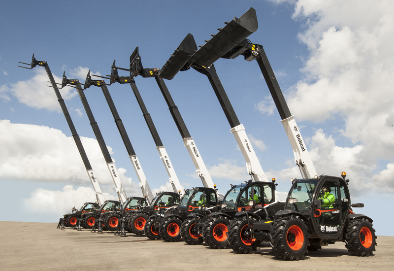 Bobcat’s latest-generation telehandlers are available in versions suitable for markets like the Middle East and Africa, where emissions are not regulated. Bobcat’s latest-generation telehandlers are available in versions suitable for markets like the Middle East and Africa, where emissions are not regulated.