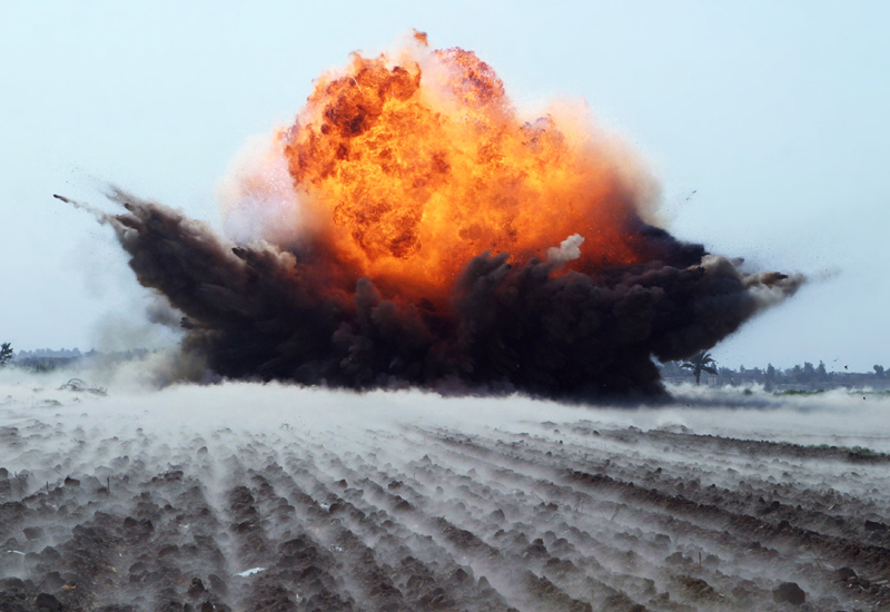 Gap EOD’s UltraTEM system can detect bombs buried up to 3.5m below surface level. Gap EOD’s UltraTEM system can detect bombs buried up to 3.5m below surface level.