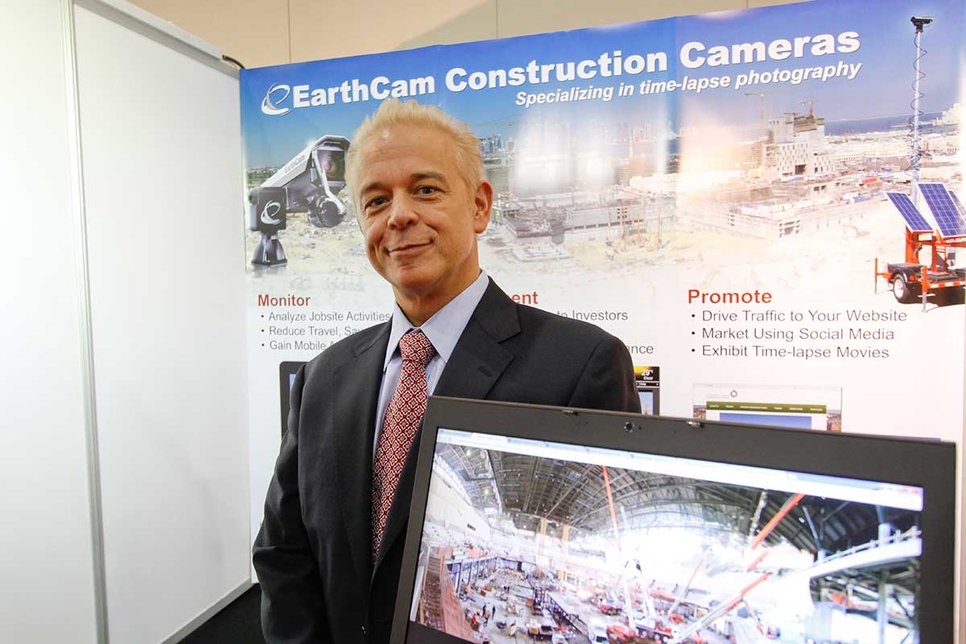 Brian Cury, chief executive officer, EarthCam. Brian Cury, chief executive officer, EarthCam.