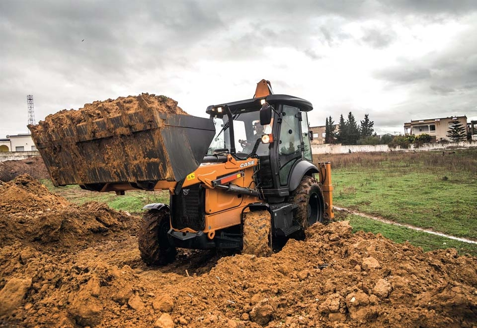 The new Case livery on a 570T backhoe loader. The new Case livery on a 570T backhoe loader.