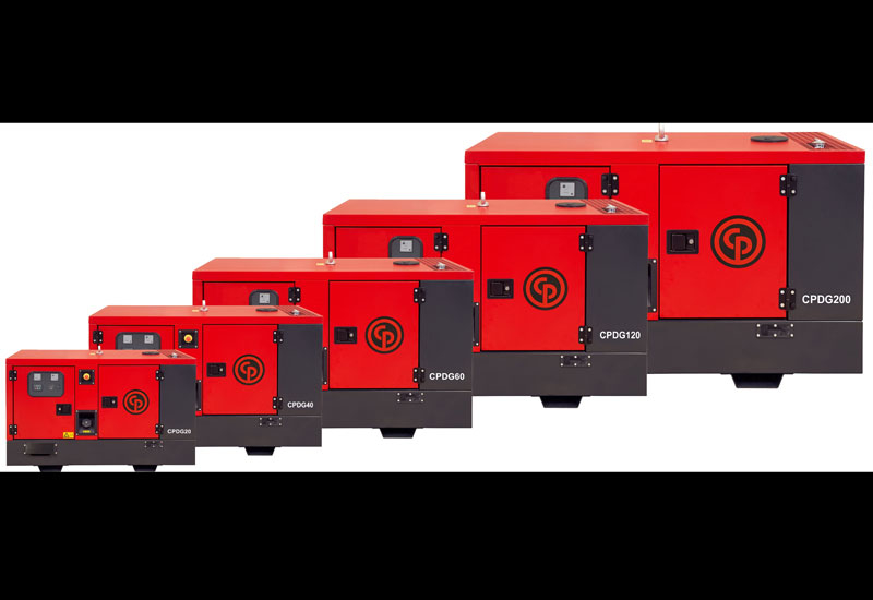 Chicago Pneumatic’s CPDG diesel generator line-up now includes models ranging from 9kVA to 200kVA. Chicago Pneumatic’s CPDG diesel generator line-up now includes models ranging from 9kVA to 200kVA.