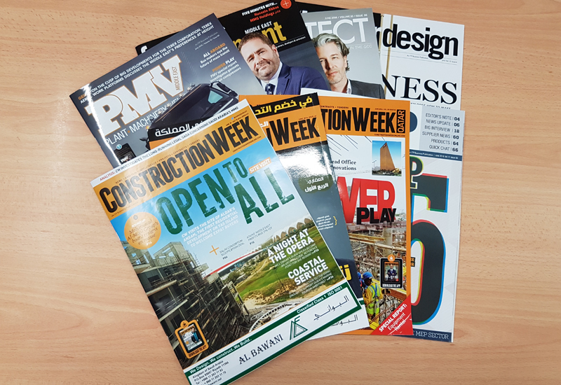Don’t miss out on this summer’s two-for-one offer on digital subscriptions to <i>Construction Week</i> titles. Don’t miss out on this summer’s two-for-one offer on digital subscriptions to <i>Construction Week</i> titles.