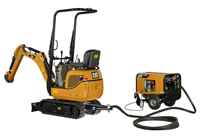 Cat Debuts Mini Excavator With Portable Hydraulics Products And Services Construction Week Online