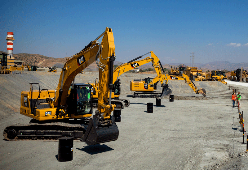 Caterpillar will introduce its new hydraulic excavator range to the Middle East market in Q2 2018. Caterpillar will introduce its new hydraulic excavator range to the Middle East market in Q2 2018.