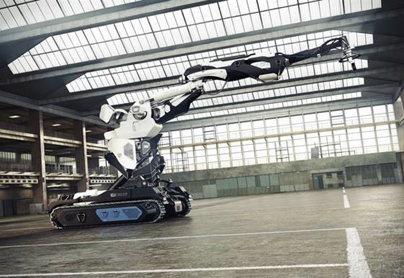 Cazza’s robotic builders use 3D-printing technology to create structures of up to three storeys. Cazza’s robotic builders use 3D-printing technology to create structures of up to three storeys.