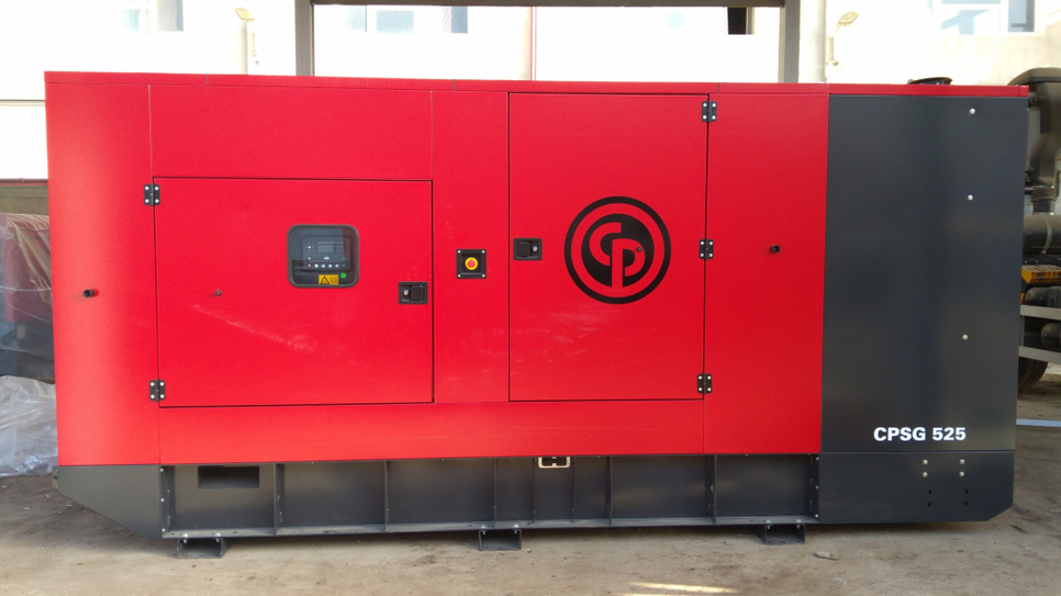 Chicago Pneumatic has made itsfirst sale of theCPSG range of generators in Egypt. Chicago Pneumatic has made itsfirst sale of theCPSG range of generators in Egypt.