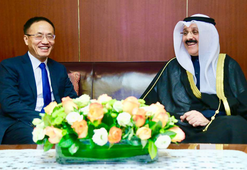 Kuwait's ambassador to China, Sameeh Johar Hayat, wants to build a stronger relationship with the Asian superpower. Kuwait's ambassador to China, Sameeh Johar Hayat, wants to build a stronger relationship with the Asian superpower.