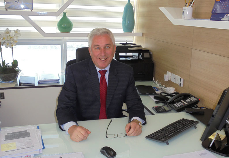 Christer Eriksson, CEO, JK Cement Fujairah. Christer Eriksson, CEO, JK Cement Fujairah.