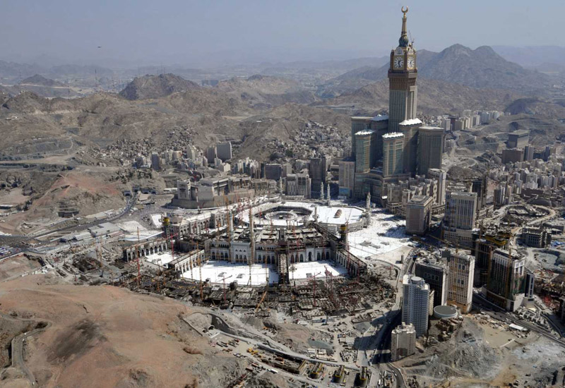 Zamzam’s water storage structures supply water to the Holy City of Mecca, Saudi Arabia (pictured above). Zamzam’s water storage structures supply water to the Holy City of Mecca, Saudi Arabia (pictured above).