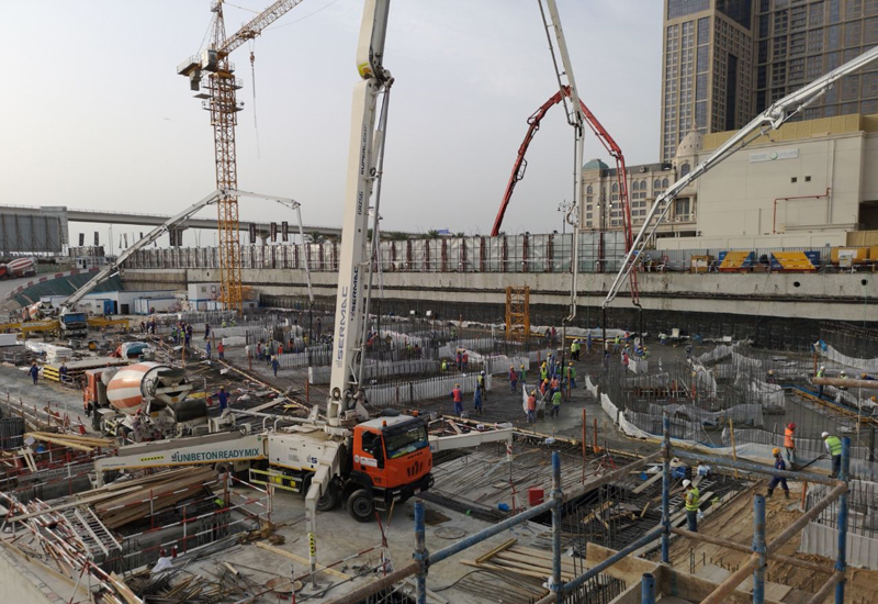 Construction is speeding ahead at Damac's $2.1bn Aykon City development. Construction is speeding ahead at Damac's $2.1bn Aykon City development.