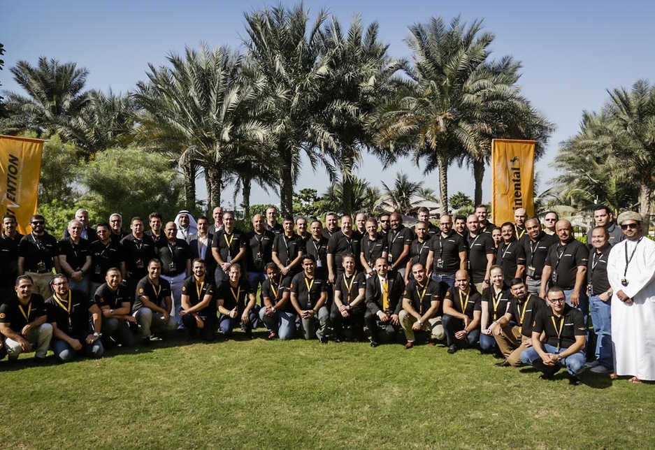 Attendees at the Continental Middle East annual regional partner conference. Attendees at the Continental Middle East annual regional partner conference.