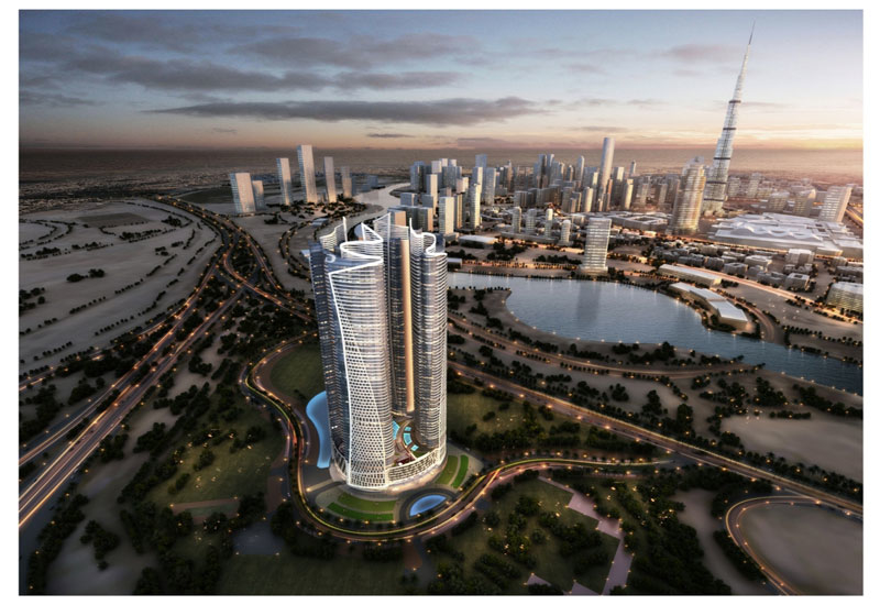 Paramount Residences at the Paramount Tower Hotel and Residences in Dubai. Paramount Residences at the Paramount Tower Hotel and Residences in Dubai.