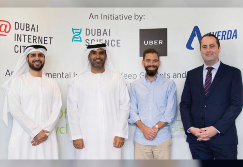 The initiative was carried out with Uber and Averda. The initiative was carried out with Uber and Averda.