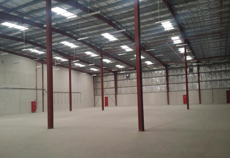 The warehouses in DIP. The warehouses in DIP.