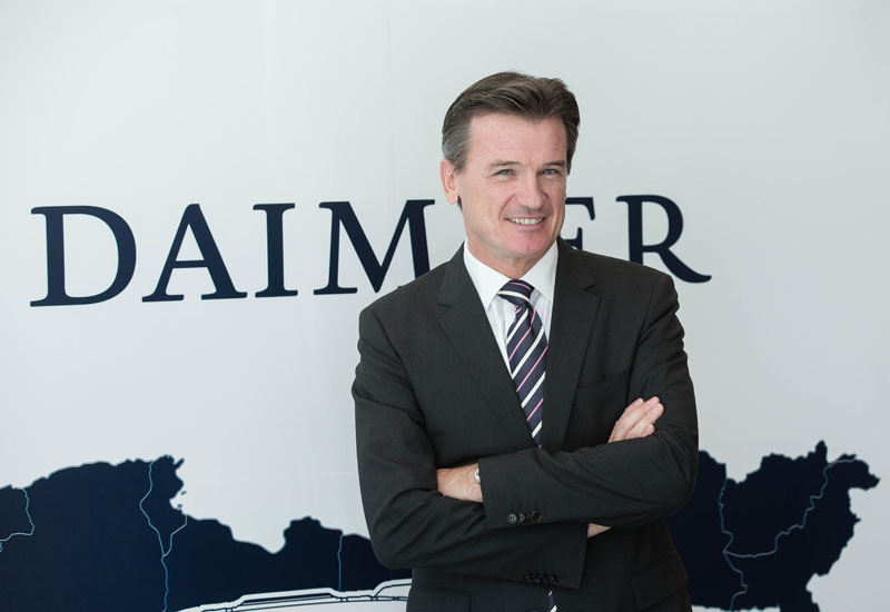 Dr Wolfgang Bernhard, Daimler board member and head of Daimler Trucks and Daimler Buses. Dr Wolfgang Bernhard, Daimler board member and head of Daimler Trucks and Daimler Buses.