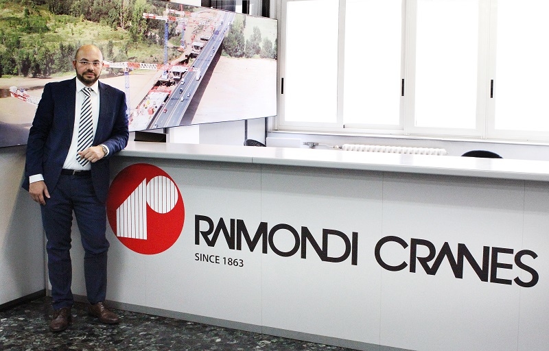 Domenico Ciano, technical director, Raimondi Cranes. Domenico Ciano, technical director, Raimondi Cranes.