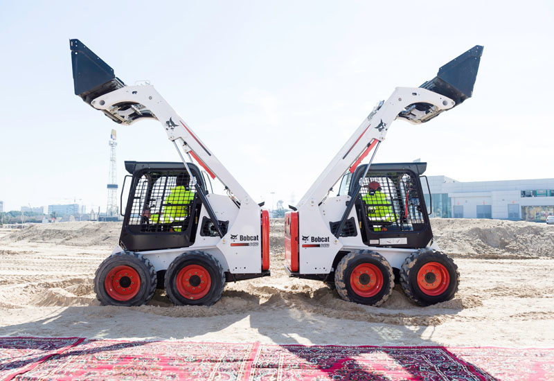 The Bobcat 540 at a launch event in Kuwait. The Bobcat 540 at a launch event in Kuwait.