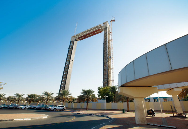 Dubai Frame will include 46 floors in total, as well as a roof level, exhibition and museum. Dubai Frame will include 46 floors in total, as well as a roof level, exhibition and museum.