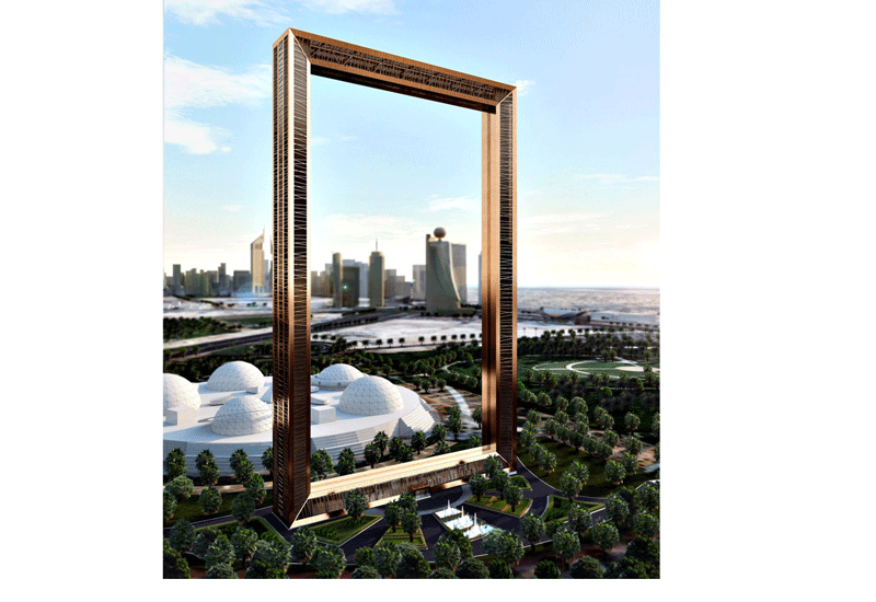 Dubai Frame. Dubai Frame.