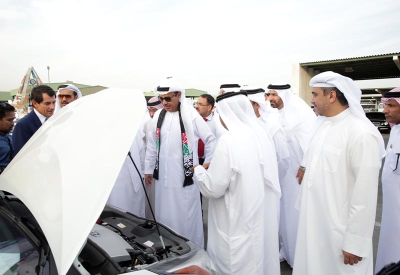 Eng. Hussain Nasser Lootah, director-general of Dubai Municipality, attends the handover ceremony. Eng. Hussain Nasser Lootah, director-general of Dubai Municipality, attends the handover ceremony.