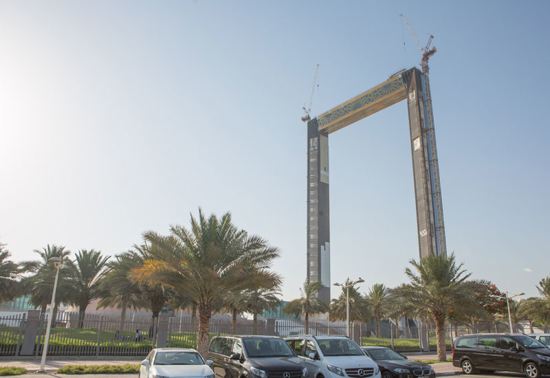 The Dubai Frame. The Dubai Frame.