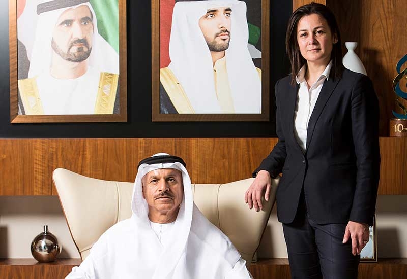 HE Eng. Khalifa Al Zaffin, Executive chairman, Dubai Aviation City Corporation and Evie Boustantzi, Chief executive officer, Duserve Facilities Management. HE Eng. Khalifa Al Zaffin, Executive chairman, Dubai Aviation City Corporation and Evie Boustantzi, Chief executive officer, Duserve Facilities Management.