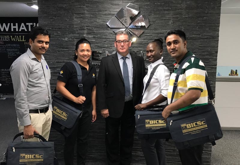 The new batch of BICSc certified trainers received their certifications this month. The new batch of BICSc certified trainers received their certifications this month.