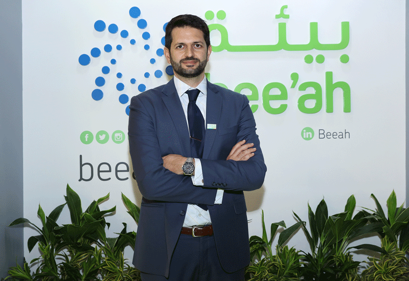 Firas Wahbeh, director – marketing and corporate social responsibilities at Bee’ah. Firas Wahbeh, director – marketing and corporate social responsibilities at Bee’ah.