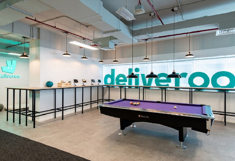 The fit-out of food delivery company Deliveroo's office on Dubai's Sheikh Zayed Tower has been completed by Summertown. The fit-out of food delivery company Deliveroo's office on Dubai's Sheikh Zayed Tower has been completed by Summertown.