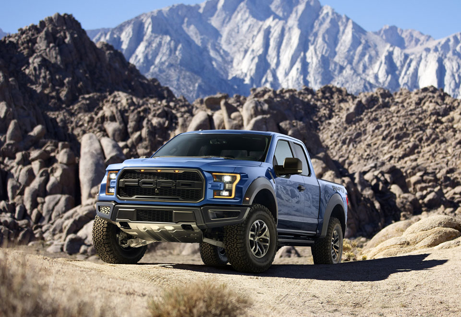 The Ford 2017 F-150 Raptor with its EcoBoost engine. The Ford 2017 F-150 Raptor with its EcoBoost engine.