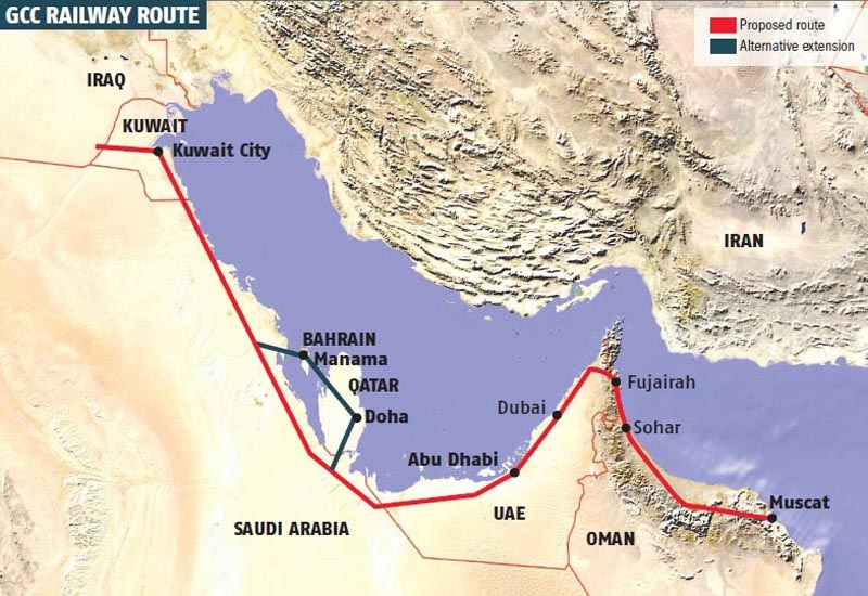 Oman is reconsidering its involvement with the GCC Rail project. Oman is reconsidering its involvement with the GCC Rail project.