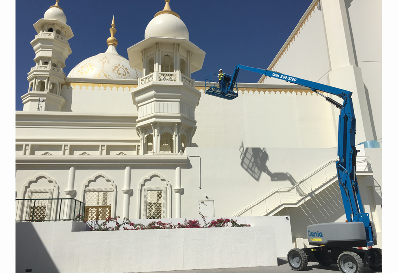 The Genie all-electric boom lifts are supporting maintenance activities at Dubai Parks and Resorts. The Genie all-electric boom lifts are supporting maintenance activities at Dubai Parks and Resorts.