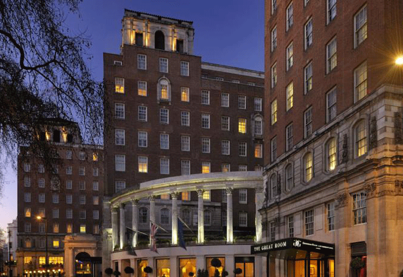 Sahara bought the Grosvenor House Hotel from the Royal Bank of Scotland in 2010 for $615m. Sahara bought the Grosvenor House Hotel from the Royal Bank of Scotland in 2010 for $615m.