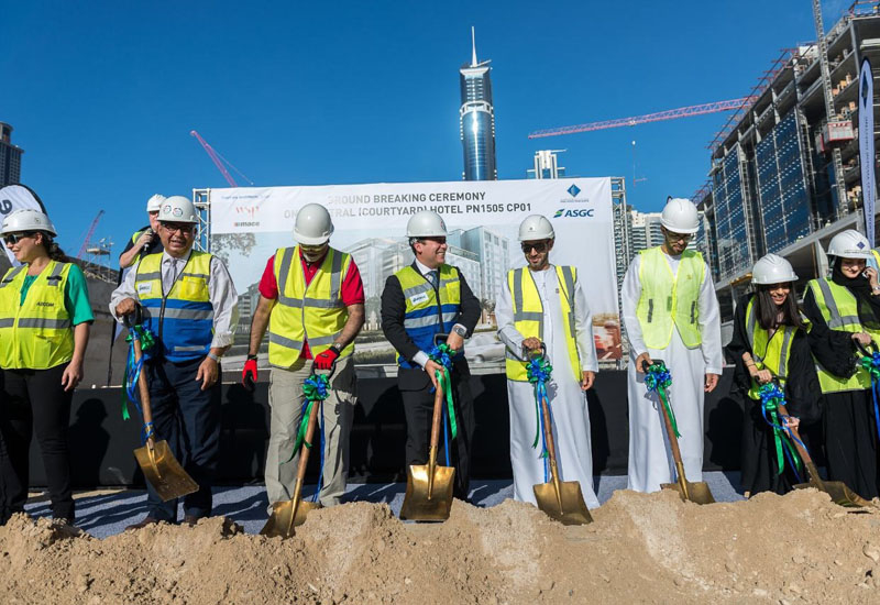 Groundbreaking at 25hours One Central. Groundbreaking at 25hours One Central.