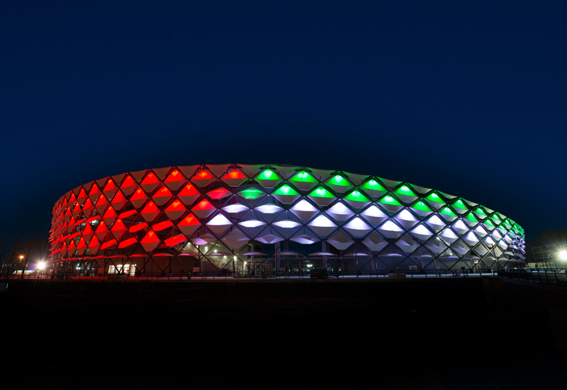 RMAD supplied concrete for Hazza Bin Zayed Stadium. RMAD supplied concrete for Hazza Bin Zayed Stadium.