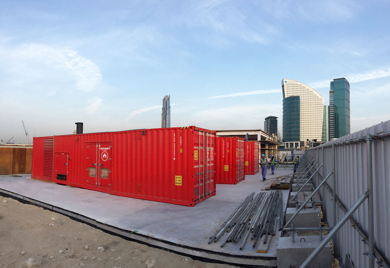 HTW-1745 generator sets installed in 40-foot containers at Dubai Festival City by UAE dealer FAMCO. HTW-1745 generator sets installed in 40-foot containers at Dubai Festival City by UAE dealer FAMCO.