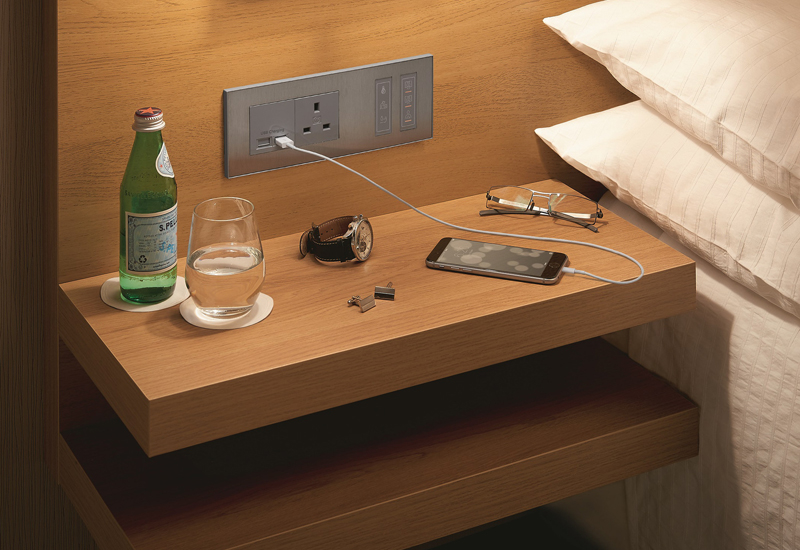 The Inncom Elements line of guestroom controls and wired devices have been designed to suit a wide range of guestroom designs, according to Honeywell. The Inncom Elements line of guestroom controls and wired devices have been designed to suit a wide range of guestroom designs, according to Honeywell.