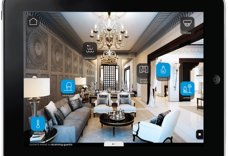 Honeywell's home automation system allows occupants to control elements like HVAC equipment and lighting from a single user interface. Honeywell's home automation system allows occupants to control elements like HVAC equipment and lighting from a single user interface.