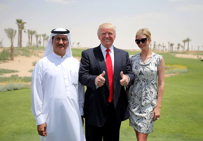 Damac and Trump Organization have collaborated on the former's Akoya developments in Dubai. Damac and Trump Organization have collaborated on the former's Akoya developments in Dubai.