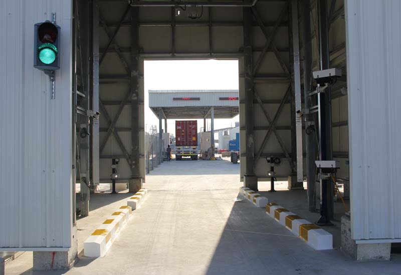 Hutchison Ports Sohar automated gate system. Hutchison Ports Sohar automated gate system.