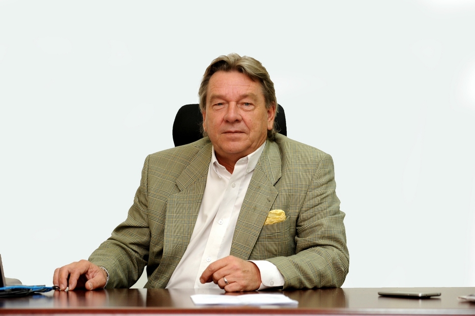 Robert Holtkamp, CEO, National Aluminium Products Company. Robert Holtkamp, CEO, National Aluminium Products Company.