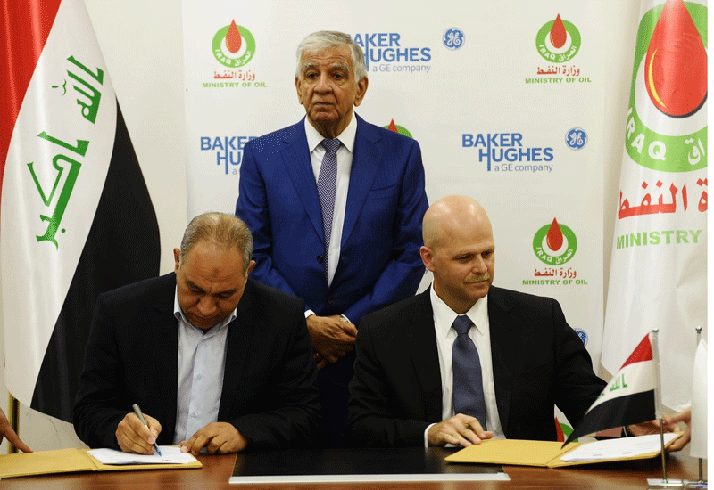 Iraq's Ministry of Oil has signed a contract with GE's Baker Hughes for the development flare gas solutions. Iraq's Ministry of Oil has signed a contract with GE's Baker Hughes for the development flare gas solutions.