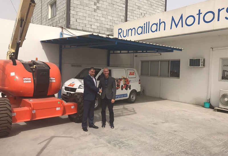Rumaillah Motors will distribute JLG’s entire range of aerial access equipment in the Qatari market. Rumaillah Motors will distribute JLG’s entire range of aerial access equipment in the Qatari market.