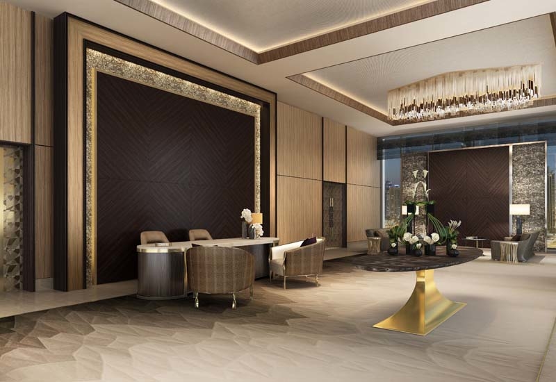 The Residences will feature three collections of 80 residential units. The Residences will feature three collections of 80 residential units.