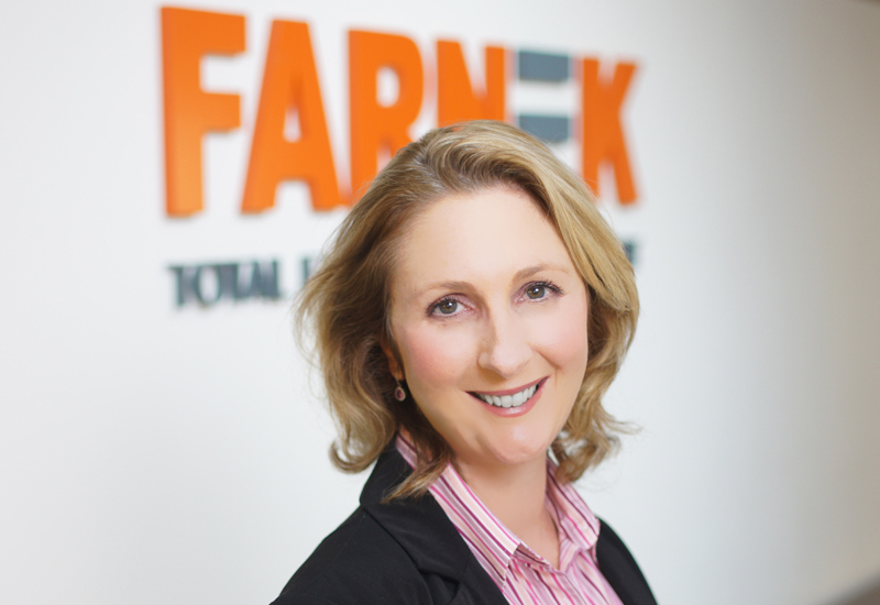Joanna Spruce, business development & marketing director, Farnek. Joanna Spruce, business development & marketing director, Farnek.