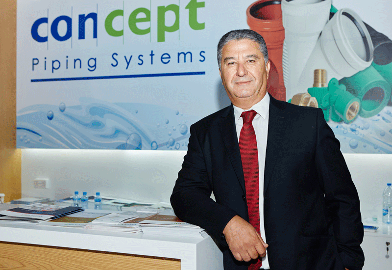 CEO of Concept Piping Systems, Joseph Nahra. CEO of Concept Piping Systems, Joseph Nahra.